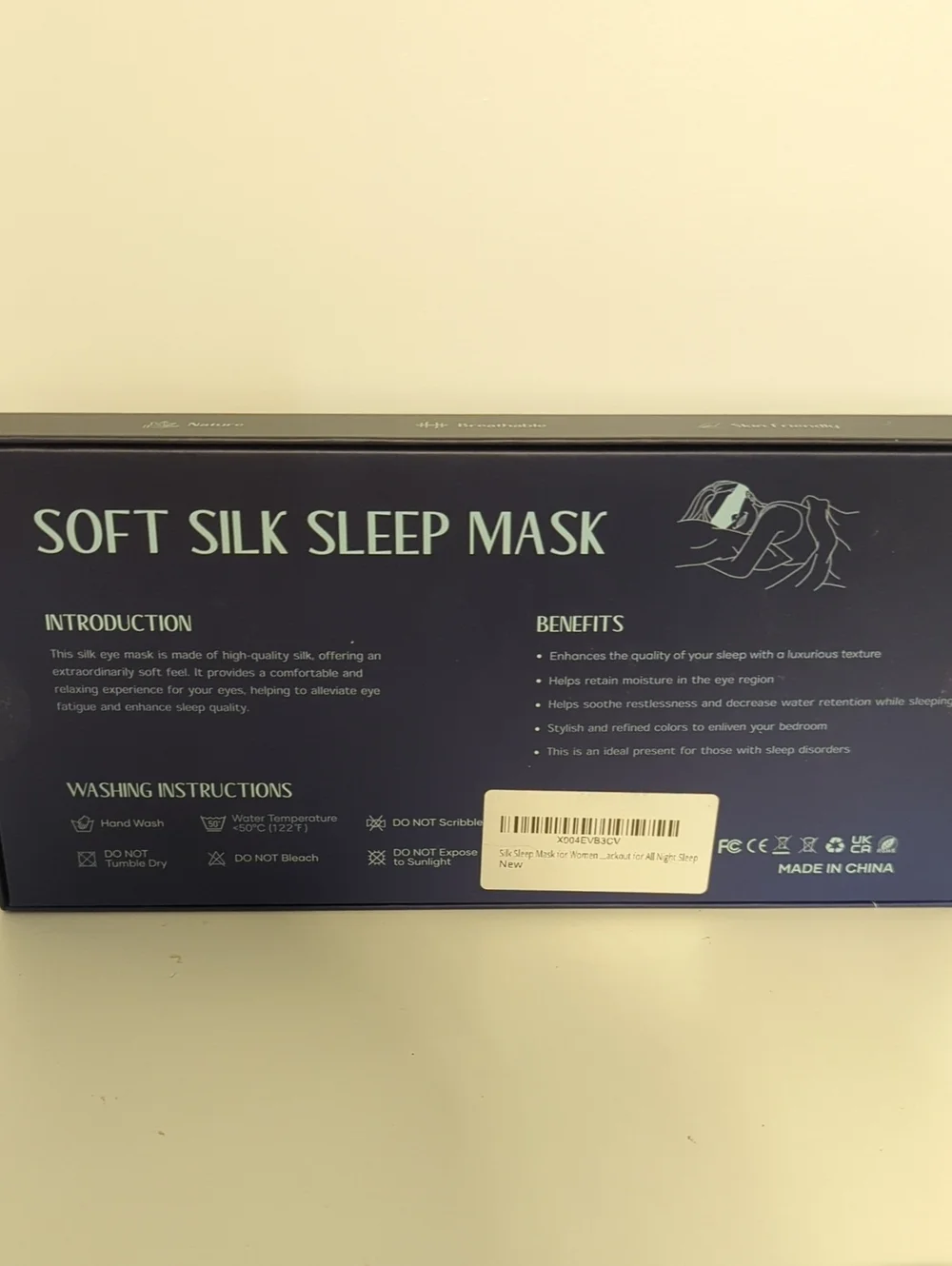 Soft Silk Sleep Eyemask